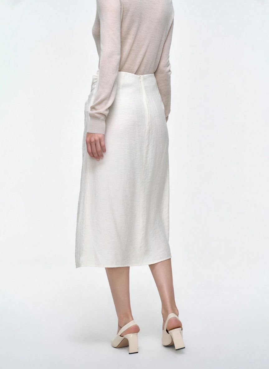 Women's Linen Touch Skirt – Linheir