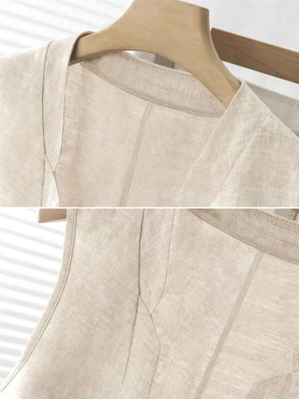 Women’s Casual Linen Tank Top – Linheir