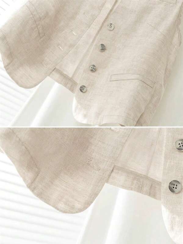 Women’s Casual Linen Tank Top – Linheir