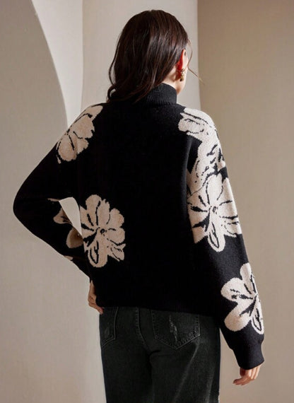 Elegant Women's Knit Sweater – Linheir