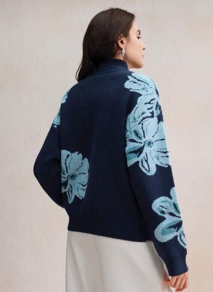 Elegant Women's Knit Sweater – Linheir