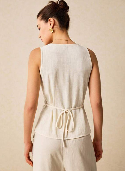 Classic Minimalist Women’s Blouse – Linheir