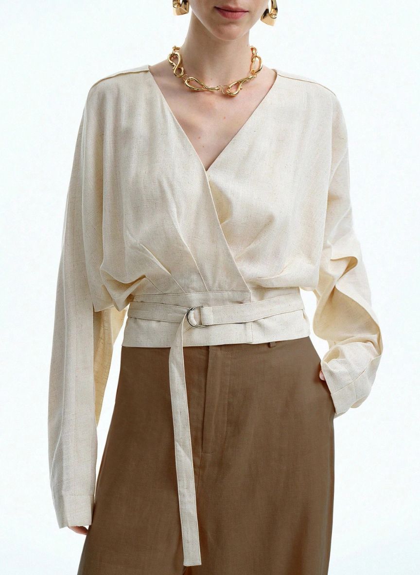 Adjustable Waist T-Shirt Dropped Sarong - Linheir