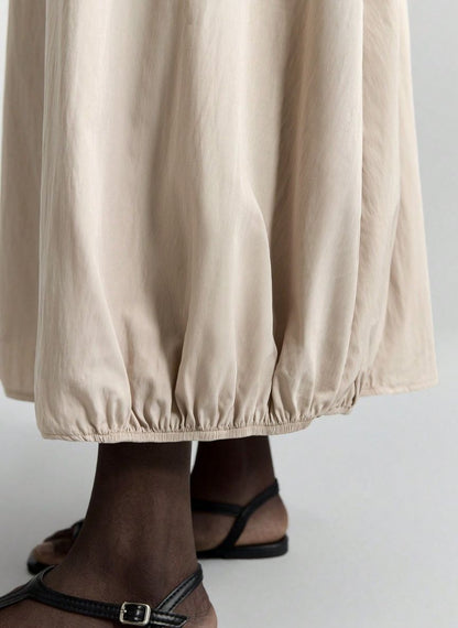 Balloon Skirt with Elastic Waistband – Linheir