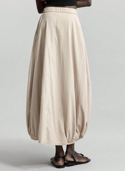 Balloon Skirt with Elastic Waistband – Linheir