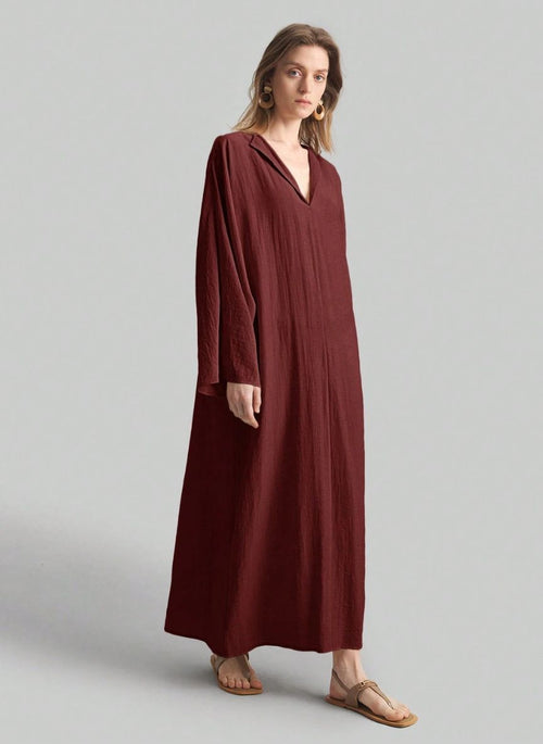 Loose-fitting Maxi Dress - Linheir