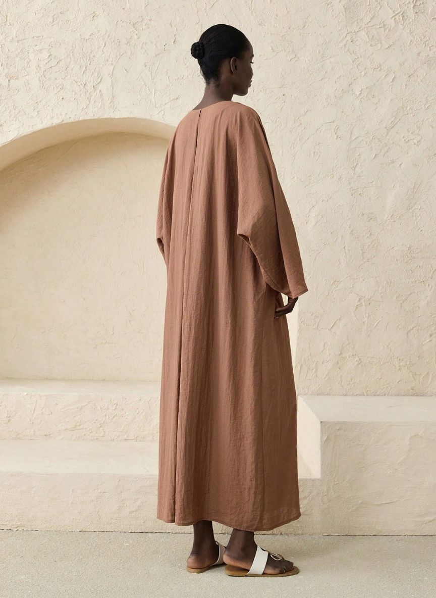Loose-fitting Maxi Dress - Linheir