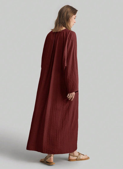 Loose-fitting Maxi Dress - Linheir