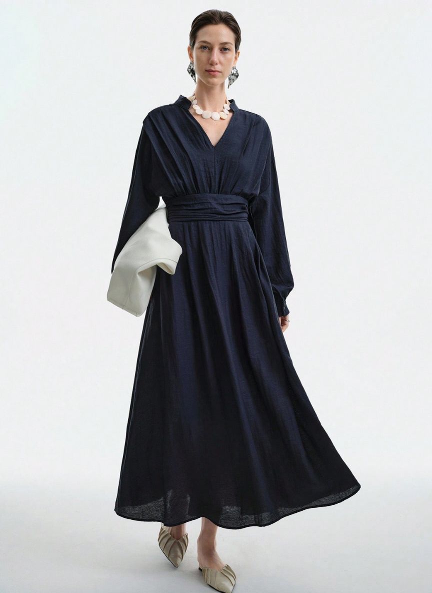 Minimalist Plus Size Dress Soft Flow - Linheir