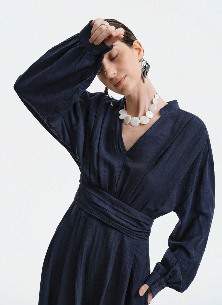 Minimalist Plus Size Dress Soft Flow - Linheir