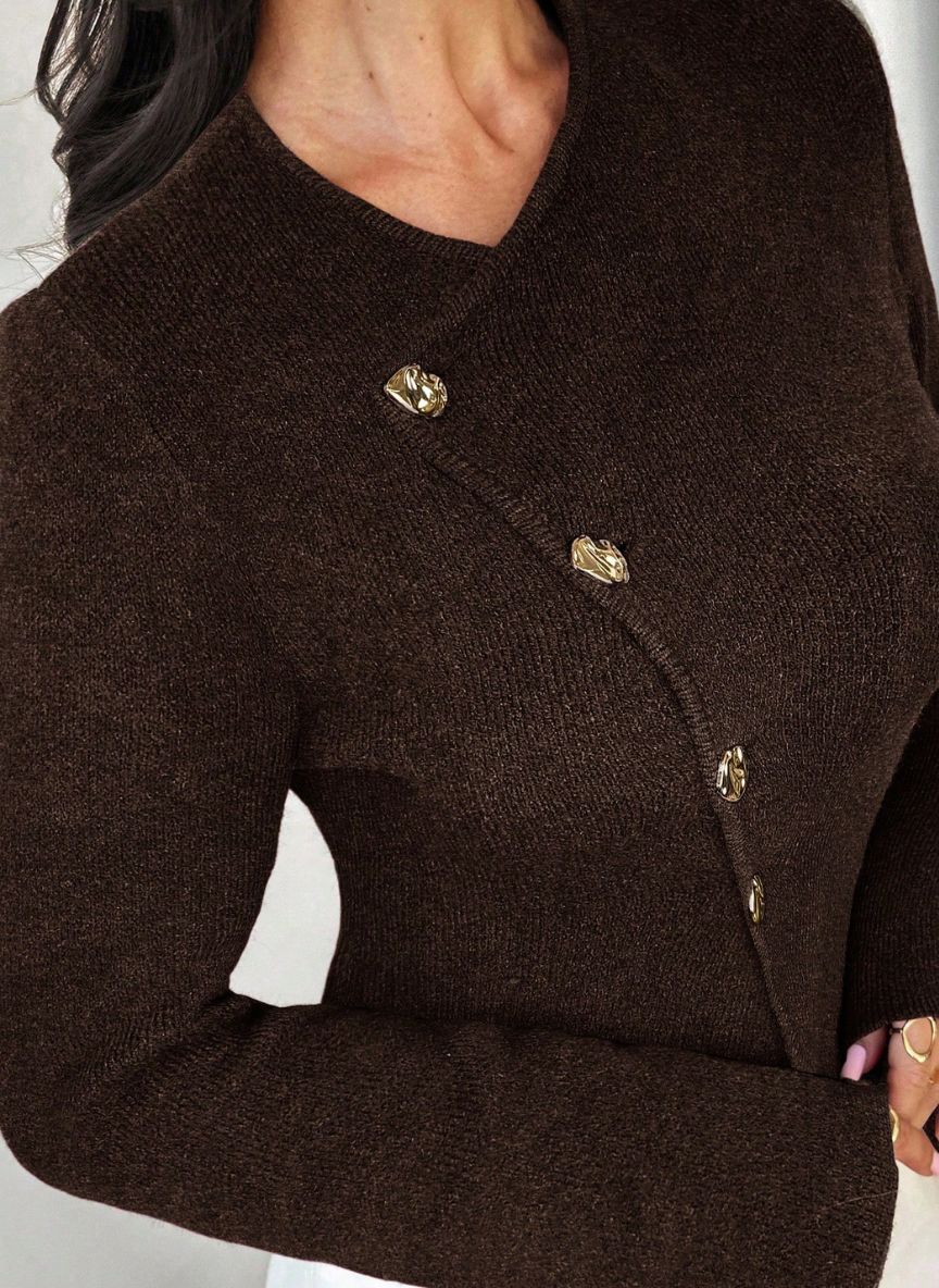 Women's Deep V-Neck Sweater – Linheir