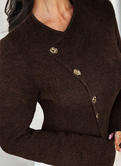 Women's Deep V-Neck Sweater – Linheir