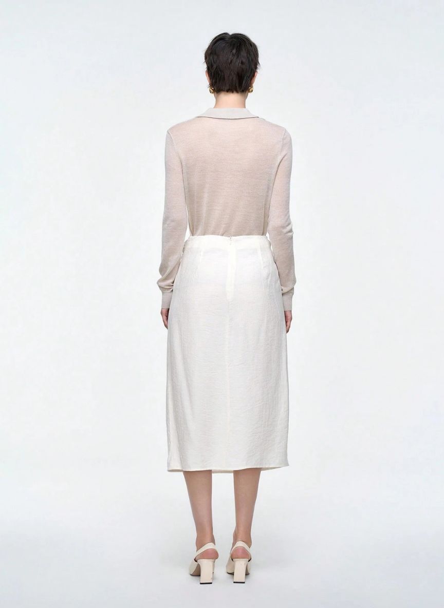 Women's Linen Touch Skirt – Linheir