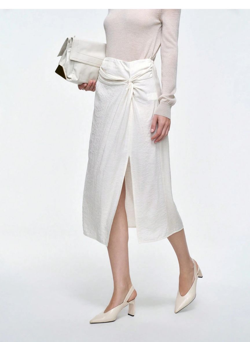 Women's Linen Touch Skirt – Linheir