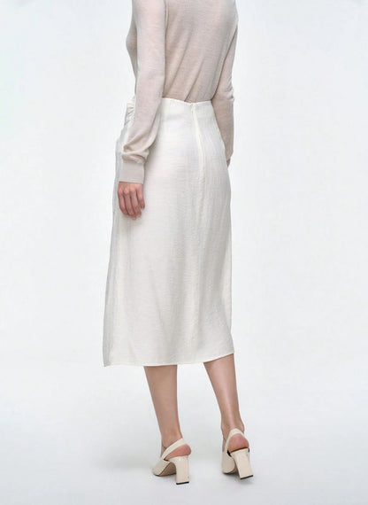 Women's Linen Touch Skirt – Linheir