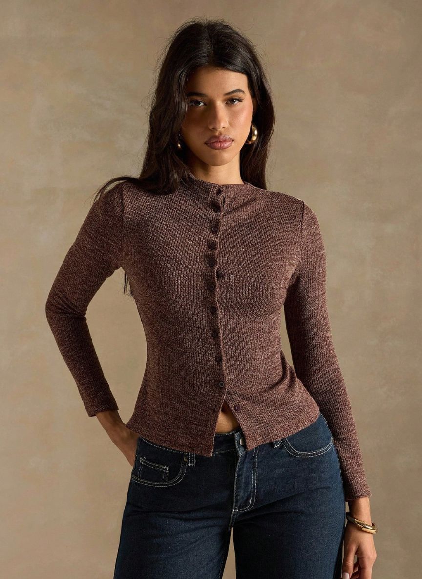 Women's Minimalist Solid Cardigan – Linheir