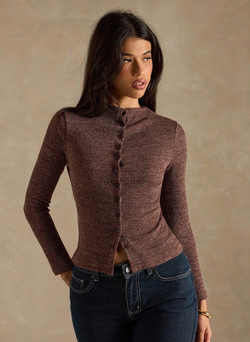 Women's Minimalist Solid Cardigan – Linheir