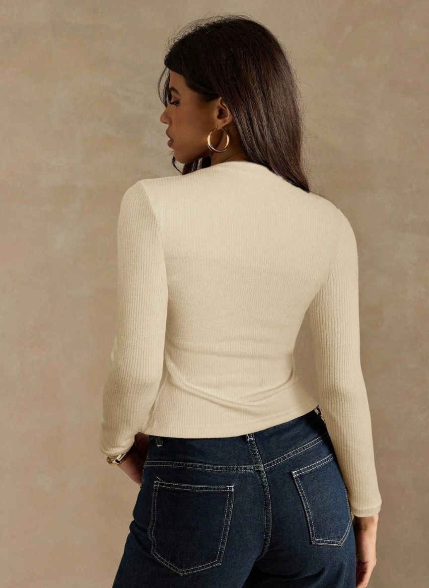 Women's Minimalist Solid Cardigan – Linheir