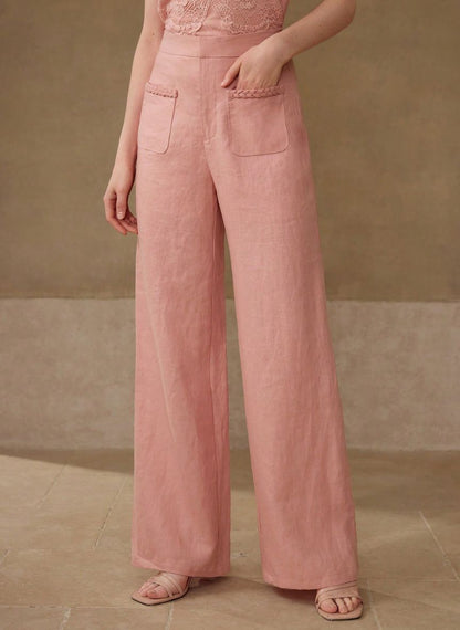 Women's Pants with Pockets - Linheir