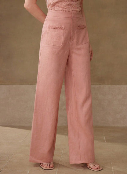 Women's Pants with Pockets - Linheir