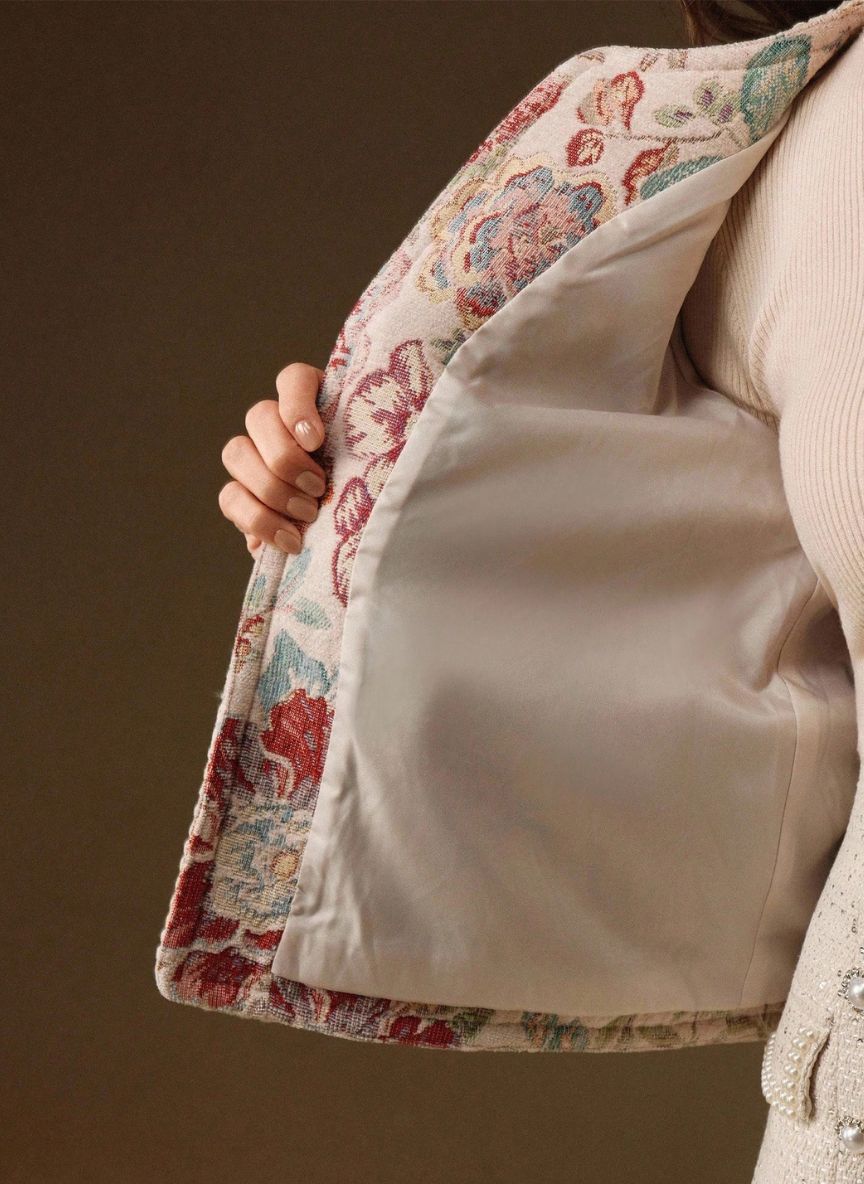 Women's Pearl Open Front Jacket - Linheir