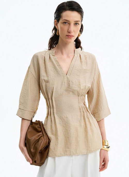 Women's Shirt Defined Waist - Linheir