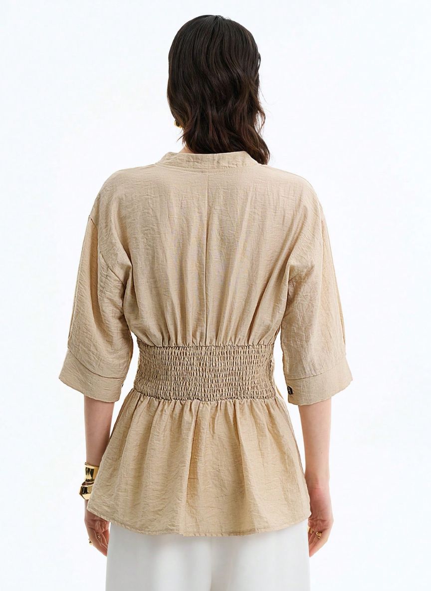 Women's Shirt Defined Waist - Linheir