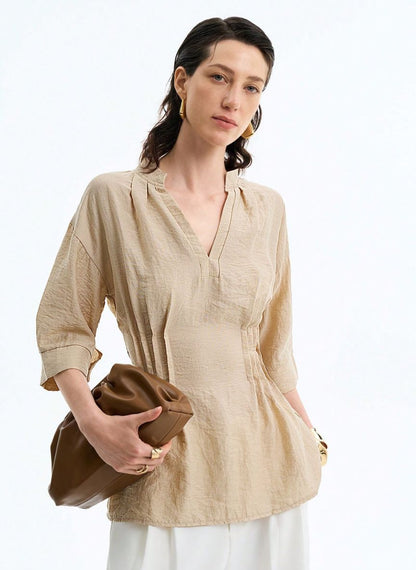 Women's Shirt Defined Waist - Linheir