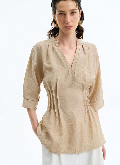 Women's Shirt Defined Waist - Linheir