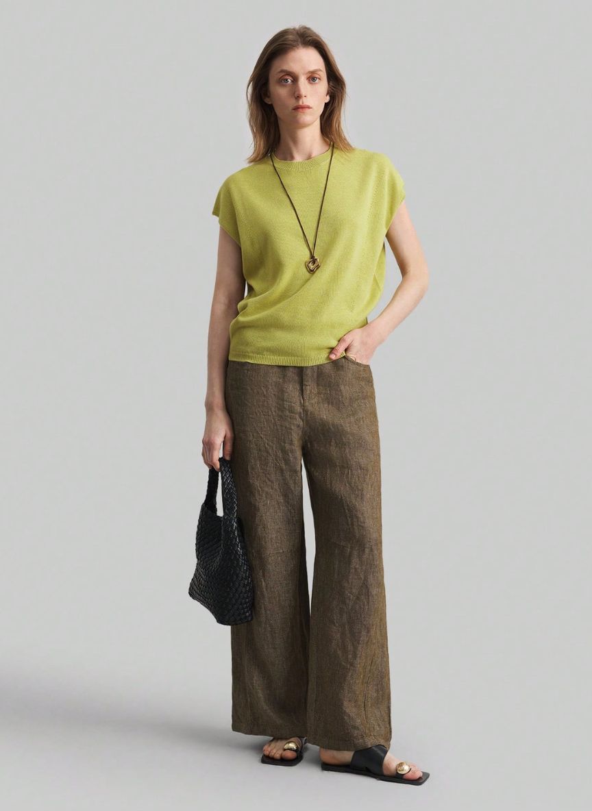 Women's Unconcerned Pants with Pockets – Linheir