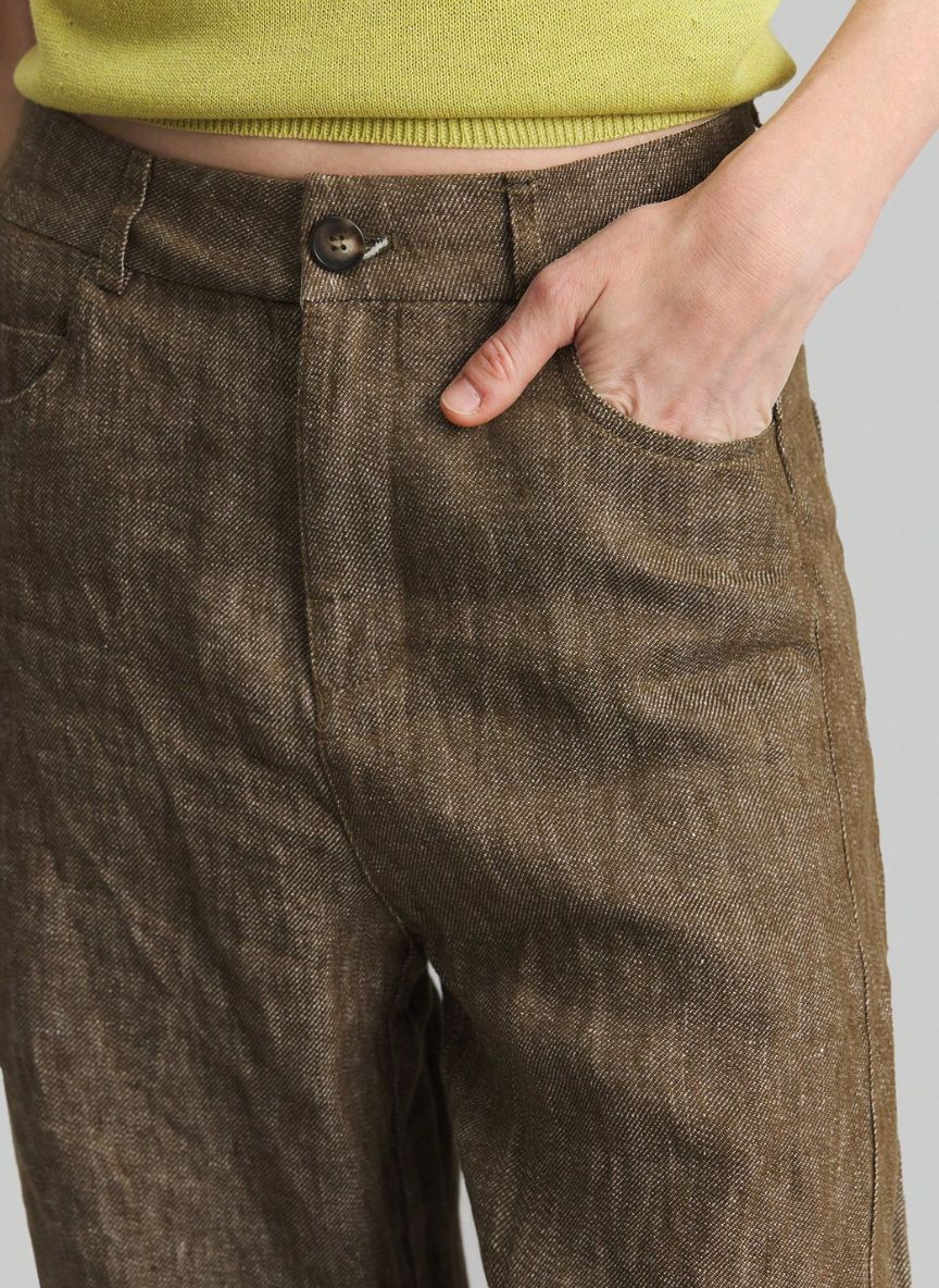 Women's Unconcerned Pants with Pockets – Linheir