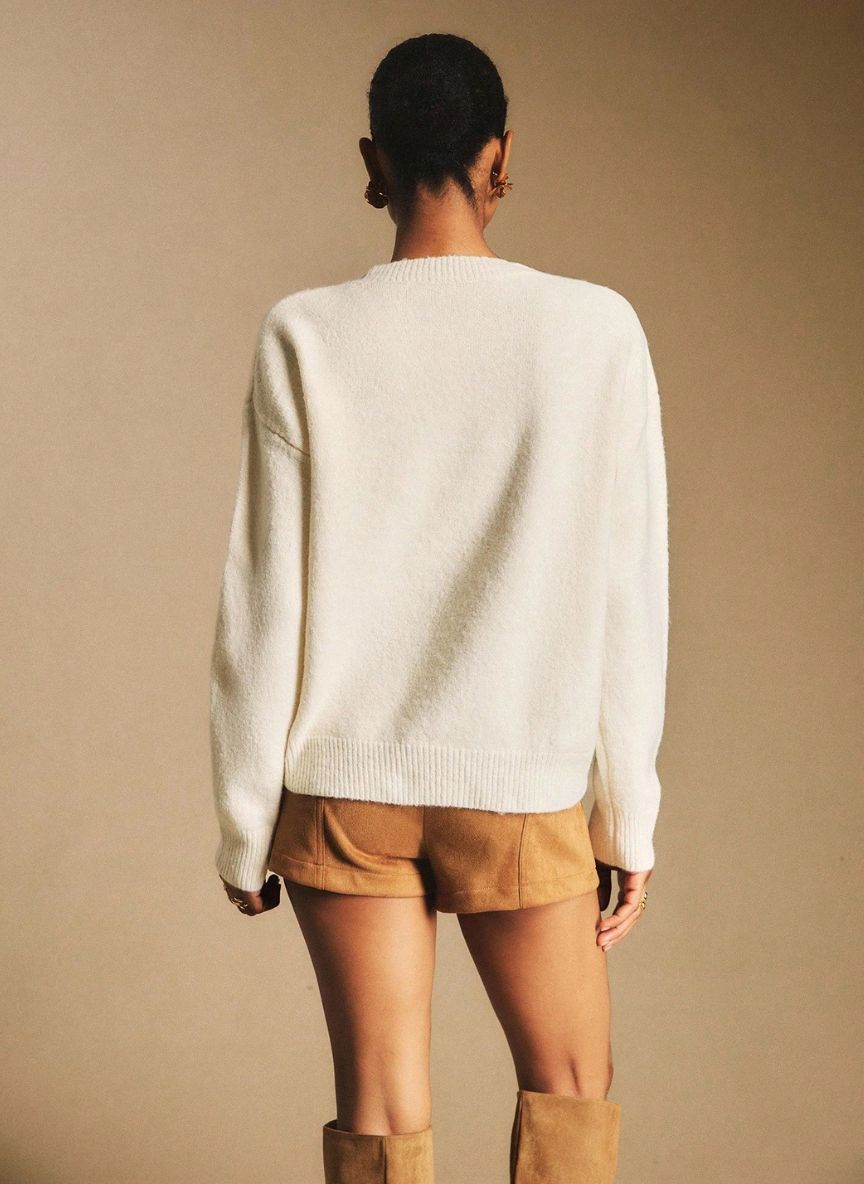 Women's Vintage Long Sleeve Sweater – Linheir