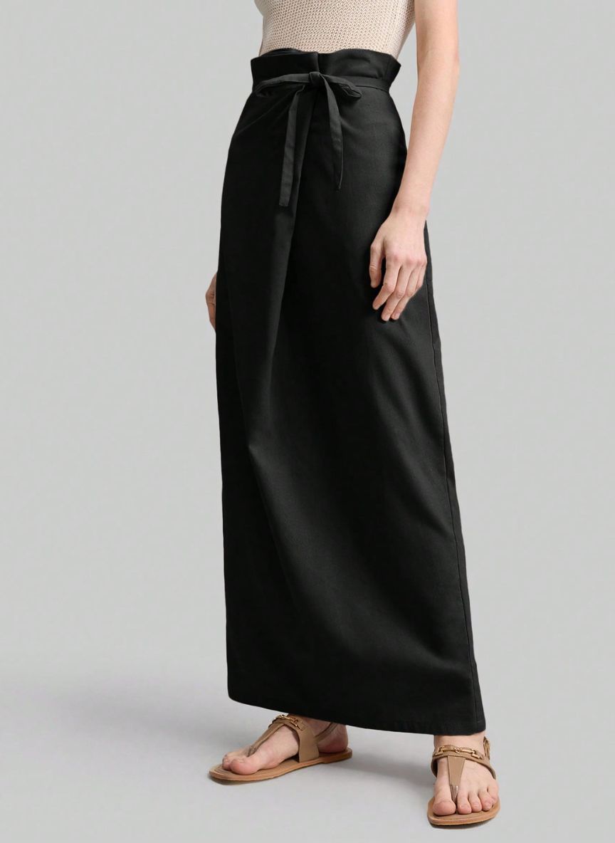 Women's Wrap Skirt With Belt – Linheir
