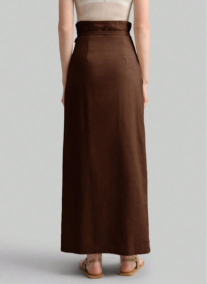 Women's Wrap Skirt With Belt – Linheir