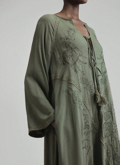 Women's Raglan Sleeve Dress - Linheir